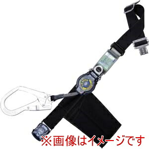 【藤井電工】 藤井電工 TB-LRL-OT593-BLK-M-JAN-BP 胴ベルト型墜落制止用器具 巻取タイプ ロック機構付き 黒 Mサイズ 幅50MM×長さ1200MM ワンタッチバックル仕様