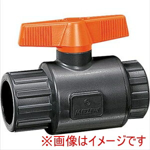 【前澤化成工業 Maezawa】 前澤化成工業 VBC40赤 コンパクトボールバルブ TS式 VBC