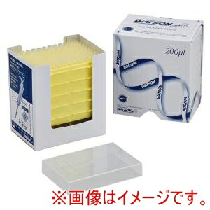 【ワトソン】 ワトソン 123R-755CS 目盛付クリアチップ 滅菌大箱 96本×5×50