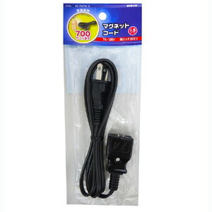 オーム電機 HS-R027M-G マグネットコード 04-8119