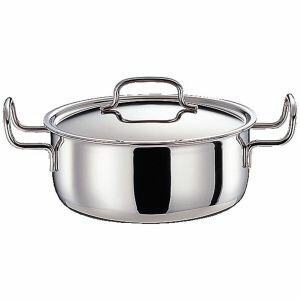 【新品】宮崎製作所 ジオプロダクト 両手鍋 25cm Amazon｜宮崎製作所 ジオ 両手鍋 25cm 日本製 IH対応 オール熱源対応