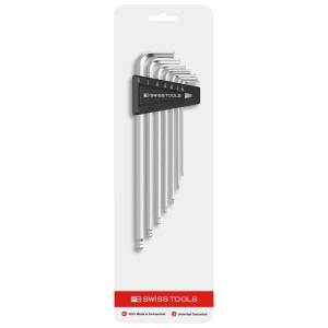 【PB スイスツールズ SWISS TOOLS】PB スイスツールズ 212ZLHCN ボール付ロング六角棒レンチセット|あきばお~支店
