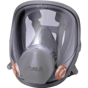 【スリーエム 3M】 スリーエム 3M 6000F 防毒マスク全面形面体 Mサイズ