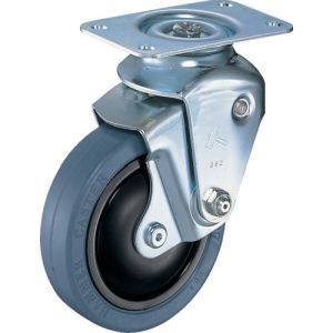 【ハンマーキャスター HAMMER CASTER】 ハンマーキャスター 940BBE-FR100-32-BAR01 クッションキャスター自在ゴム車 100mm 線径3.2mm