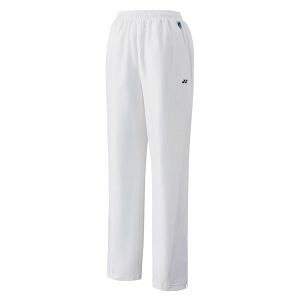【ヨネックス YONEX】 ヨネックス レディース ウォームアップパンツ ホワイト Mサイズ 67000