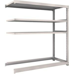 送料無料！！ 【トラスコ TRUSCO】 トラスコ M3-6673Y1B M3型中量棚 1800X721XH1800 3段+タイヤ1段 連結 TRUSCO メーカー直送 代引不可【smtb-u】