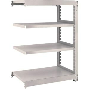 送料無料！！ 【トラスコ TRUSCO】 トラスコ M3型中量棚 900×571×H1200 4段 連結 ネオグレー M3-4364B NG メーカー直送 代引不可【smtb-u】