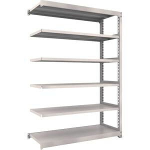 送料無料！！ 【トラスコ TRUSCO】 トラスコ M3型中量棚 1500×571×H2100 6段 連結 ネオグレー M3-7566B NG メーカー直送 代引不可【smtb-u】