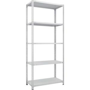 送料無料！！ 【トラスコ TRUSCO】 トラスコ SBL-7345-W セミボルトレス軽量棚 W875XD450XH2100 5段 W色 TRUSCO メーカー直送 代引不可【smtb-u】