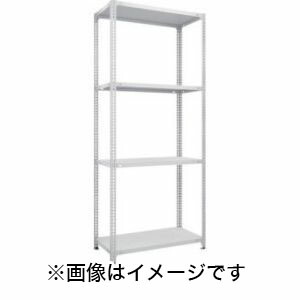 送料無料！！ 【トラスコ TRUSCO】 トラスコ SBL-7334-W セミボルトレス軽量棚 W875XD300XH2100 4段 W色 TRUSCO メーカー直送 代引不可【smtb-u】
