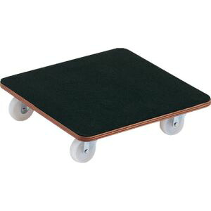 送料無料！！ 【トラスコ中山 TRUSCO】 合板平台車プティカルゴ 450X450 ゴム張り ナイロン車 PCG-4545 メーカー直送 代引不可【smtb-u】