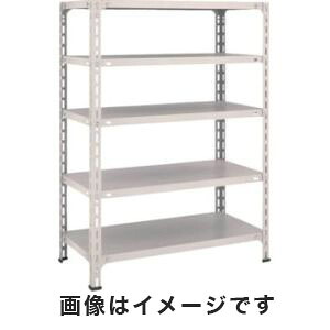 送料無料！！ 【トラスコ TRUSCO】 トラスコ 軽量棚開放型 W875×D450×H1200 5段 ネオグレー 43X-15 NG メーカー直送 代引不可【smtb-u】