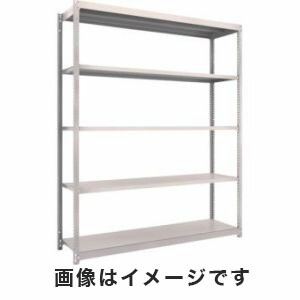 送料無料！！ 【トラスコ TRUSCO】 トラスコ M1.5型軽中量棚 1760×445×2100 5段単体 ネオグレー M1.5-7645 NG メーカー直送 代引不可【smtb-u】