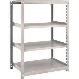 送料無料!! 【トラスコ TRUSCO】 トラスコ M2型軽中量棚 860×600×H1200 4段 単体 ネオグレー M2-4364 NG メーカー直送 代引不可【smtb-u】