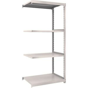 送料無料！！ 【トラスコ TRUSCO】 トラスコ M2型軽中量棚 860×600×H1800 4段 連結 ネオグレー M2-6364B NG メーカー直送 代引不可【smtb-u】