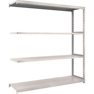 送料無料！！【トラスコ TRUSCO】トラスコ M2型軽中量棚 1760&times;450&times;H1800 4段 連結 ネオグレー M2-6644B NG メーカー直送 代引不可【smtb-u】｜あきばお～支店 18,871円