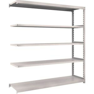 送料無料！！ 【トラスコ TRUSCO】 トラスコ M2型軽中量棚 1760×450×H1800 5段 連結 ネオグレー M2-6645B NG メーカー直送 代引不可【smtb-u】