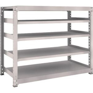 送料無料！！ 【トラスコ TRUSCO】 トラスコ M5型中量棚 1500×721×H1200 5段 単体 ネオグレー M5-4575 NG メーカー直送 代引不可【smtb-u】 32,549円