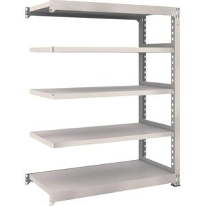 送料無料！！ 【トラスコ TRUSCO】 トラスコ M5型中量棚 1200×571×H1500 5段 連結 ネオグレー M5-5465B NG メーカー直送 代引不可【smtb-u】