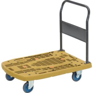 送料無料!!【トラスコ TRUSCO】トラスコ MPK-900-OG 樹脂台車 カルティオビッグ 固定 900×600 オリーブ TRUSCO メーカー直送 代引不可【smtb-u】|あきばお~支店