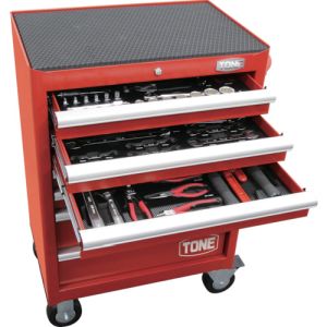 送料無料！！ 【トネ TONE】 トネ TCS911 ツールキャビネットセット レッド TONE メーカー直送 法人限定 代引不可 離島不可【smtb-u】