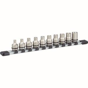 【トネ TONE】 トネ HATXE310 インパクト用トルクスソケットセット ホルダー付 10pcs TONE