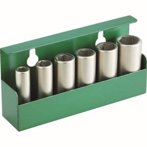 【トネ TONE】 トネ NV306 インパクト用ロングソケットセット 壁掛式 6pcs TONE