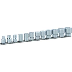 【トネ TONE】 トネ HD312A ソケットセット 12角･ホルダー付 12pcs TONE