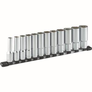 【トネ TONE】トネ HDBL412 ディープソケットセット 12角・ホルダー付インチサイズ 12pcs TONE|あきばお~支店