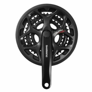 【シマノ SHIMANO】 シマノ EFCA073A090C クランク 50/39/30T 165mm 7S チェーンガード付 SHIMANO