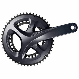 【シマノ SHIMANO】 シマノ SHIMANO EFCR3000CX04C クランク 50/34T 170mm 9S ガード付