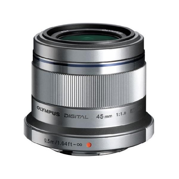 M.ZUIKO DIGITAL 45粍 F1.8(しろがね色)/オリンパス