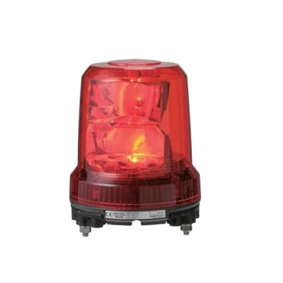 【最大2500円OFFクーポン配布中!5月29日10時まで】パトライト 強耐振大型パワーLED回転灯 RLR-M2-P-R 赤 【送料無料】【KK9N0D18P】