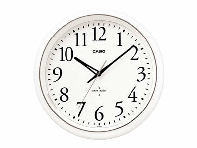 【即納】【最大2500円OFFクーポン配布中!5月29日10時まで】カシオ 時計 壁掛け時計 電波時計 IQ-1050NJ-7JF CASIO【送料無料】【KK9N0D18P】