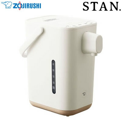 【即納】【最大2500円OFFクーポン配布中!5月29日10時まで】象印 電動ポット 1.2L マイコン沸とう STAN. CP-CA12-WA ホワイト【送料無料】【KK9N0D18P】