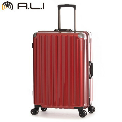 送料無料 沖縄離島へのお届け不可 5008 アルミ二ウムフレーム 手荷物預け無料 ポリカーボネイト100 トローリーハンドル コーナーパッド ダブルホイールキャスター ダイヤル式tsaロック 外寸 H67 0ｘw46 0ｘd26 0cm 重さ 4 4kg 容量 62l 素材