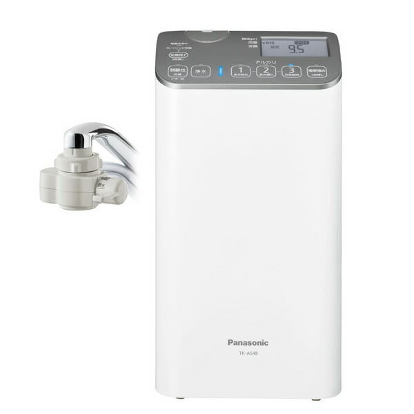 【最大2500円OFFクーポン配布中!5月29日10時まで】パナソニック アルカリイオン整水器 TK-AS48-S ミディアムシルバー【送料無料】【KK9N0D18P】 50,088円
