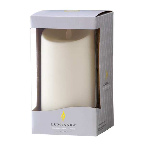 【最大2500円OFFクーポン配布中!5月29日10時まで】ルミナラ LEDキャンドル アウトドアピラー 3.75×7 B03060020 カメヤマ株式会社 LUMINARA【送料無料】【KK9N0D18P】