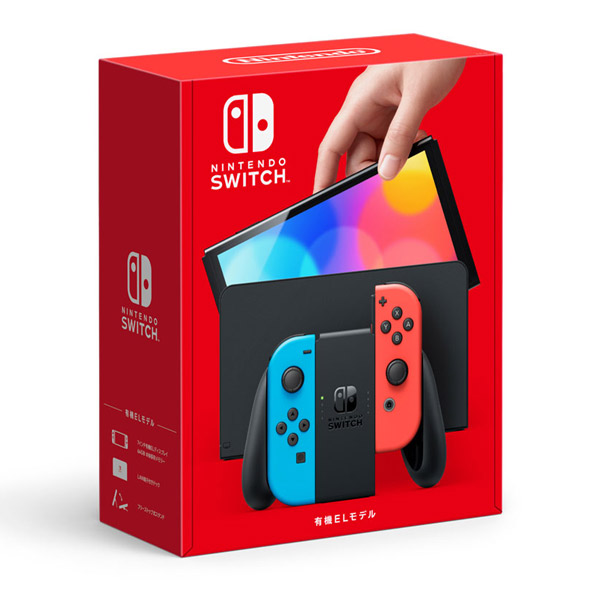 任天堂 ニンテンドースイッチ 有機ELモデル 2021年10月発売モデル Nintendo ネオンレッド ネオン