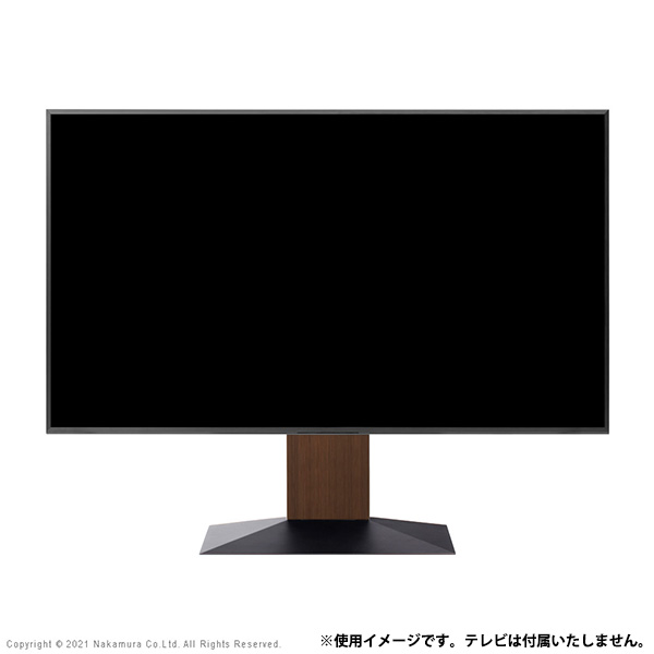 テレビ台 WALLインテリアテレビスタンドV4 フロアタイプ 60～90v対応 WLTVJ5-WN ウォールナット マストバイ【送料無料】【KK9N0D18P】｜安心家電販売　ＰＣあきんど