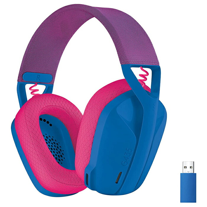 ゲーミングヘッドセット G435 ブラック＆ネオンイエロー G435BK [ワイヤレス（Bluetooth＋USB） /両耳 /ヘッドバンドタイプ]  Logicool｜ロジクール 通販 | ビックカメラ.com