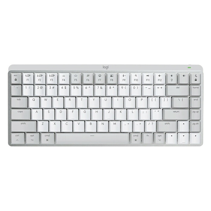 ロジクール ワイヤレス メカニカル キーボード MX MECHANICAL MINI for Mac タクタイル 茶軸 USレイアウト KX850M ペイルグレー【送料無料】【KK9N0D18P】|安心家電販売 PCあきんど