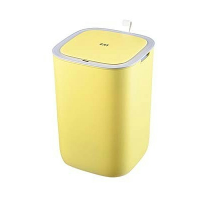 【最大2500円OFFクーポン配布中!5月29日10時まで】EKO 12L ゴミ箱 MORANDI SMART SENSOR BIN モランディプラスチックセンサービン 自動センサー式 EK6288P-12L-YL レモン ダストボックス おしゃれ スタイリッシュ 自動開閉【送料無料】【KK9N0D18P】