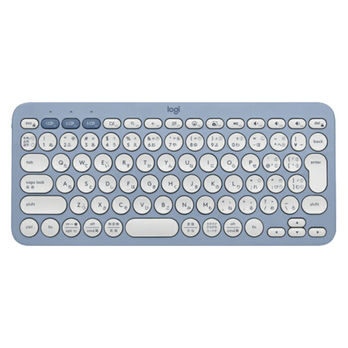 【最大2500円OFFクーポン配布中!5月29日10時まで】ロジクール ワイヤレスキーボード K380s PEBBLE KEYS 2 K380SBL ブルー 84キー日本語レイアウト 無線【送料無料】【KK9N0D18P】