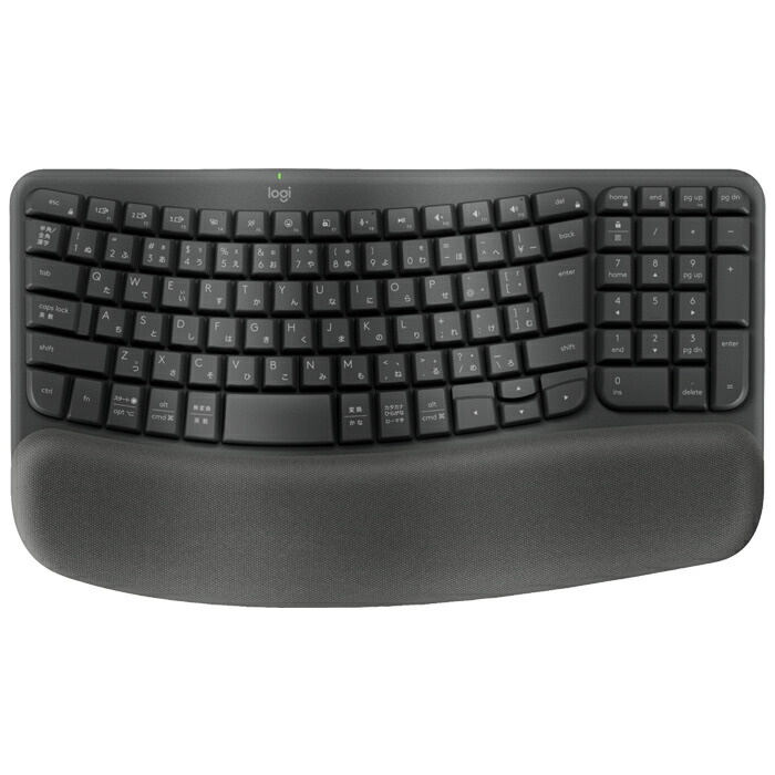 【最大2500円OFFクーポン配布中!5月29日10時まで】ロジクール エルゴノミックキーボード WAVE KEYS Ergoシリーズ パームレスト搭載 K820 日本語配列 無線 ワイヤレス【送料無料】【KK9N0D18P】