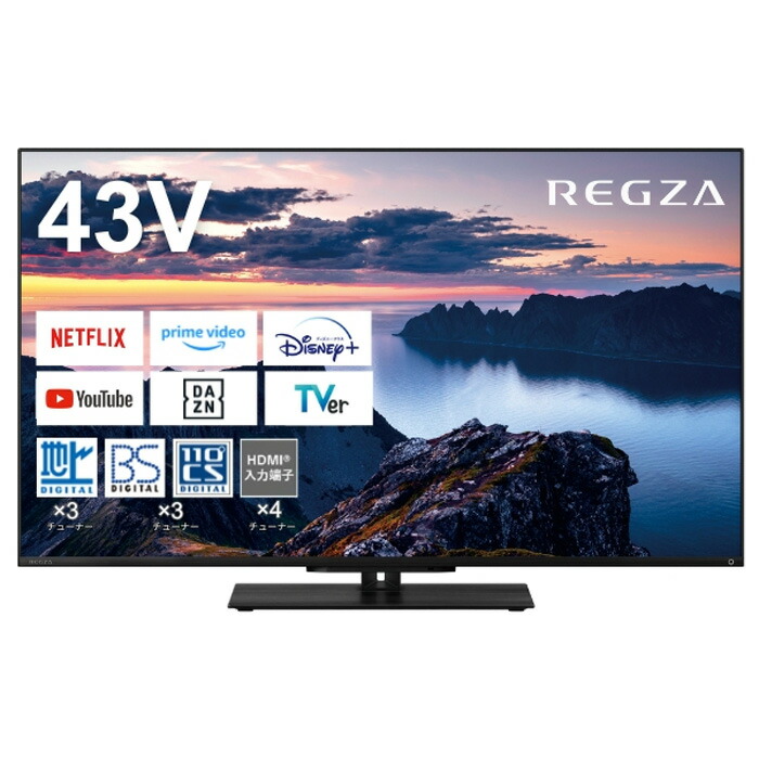 楽天市場】パナソニック 43V型 4K液晶テレビ ビエラ MR770