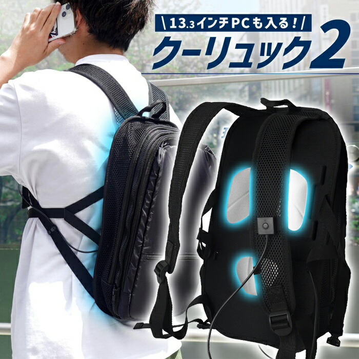 楽天市場】【返品OK!条件付】サンコー 冷却リュック 約2.5L