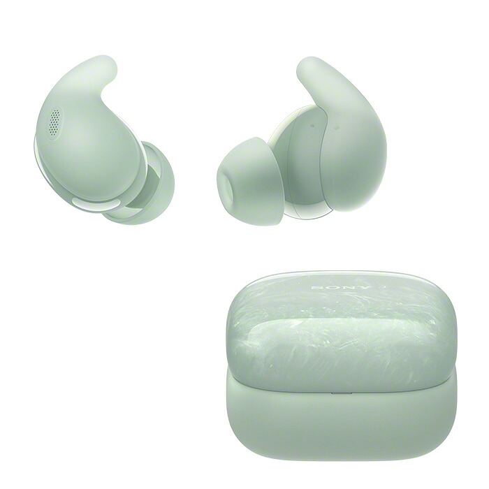 ソニー 完全ワイヤレスイヤホン ワイヤレスノイズキャンセリングステレオヘッドセット LinkBuds Fit WF-LS910N-G グリーン 外音取り込み機能 Bluetooth マルチポイント カナル型【送料無料】【KK9N0D18P】｜安心家電販売　ＰＣあきんど 25,418円