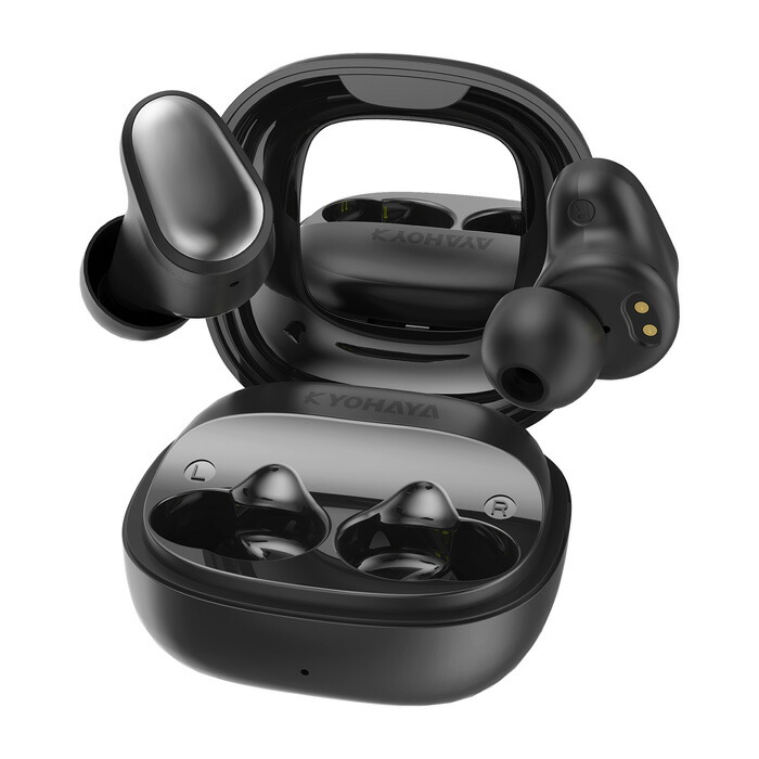 楽天市場】京ハヤ 完全ワイヤレスイヤホン Bluetooth対応 オープン
