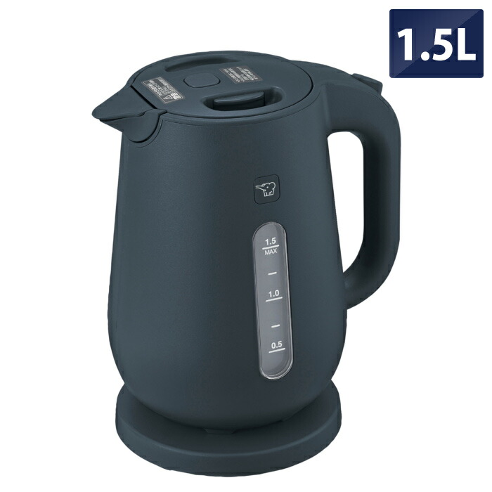 電気ケトル CK-DC08 BM（ソフトブラック） 電気ケトル CK-DC08 BM（ソフトブラック） | 象印マホービン公式